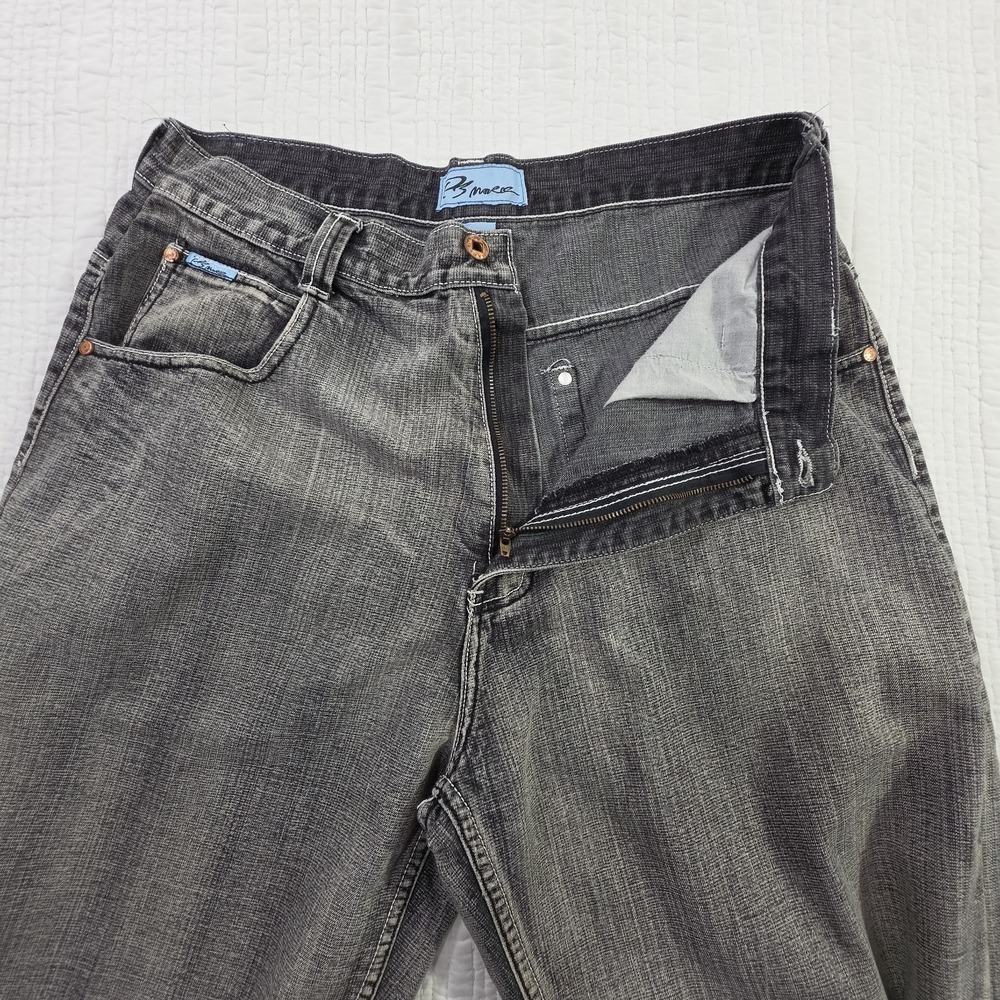 PJ Mark Jeans Men's 34x34 Concrete Wash Relaxed Fit Wide Leg Skater Punk Baggy - Picture 5 of 15